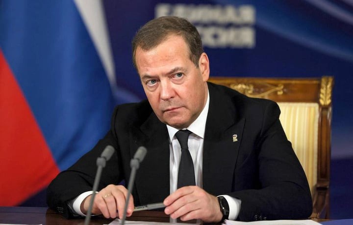 Phó chủ tịch Hội đồng An ninh Nga Dmitry Medvedev. (Ảnh: TASS)