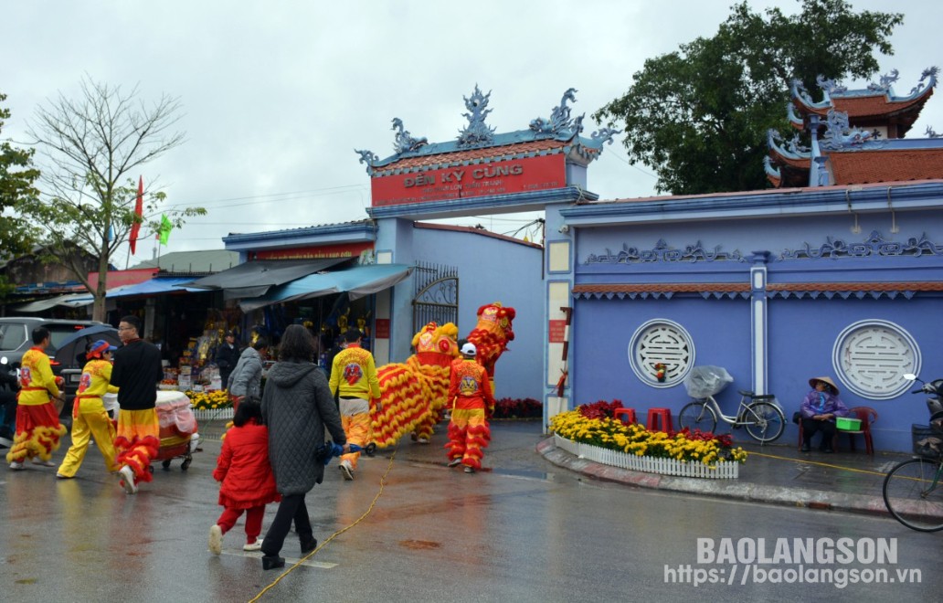 Đền Kỳ Cùng (thành phố Lạng Sơn), nơi diễn ra Lễ hội Kỳ Cùng - Tả Phủ, Xuân Ất Tỵ 2025