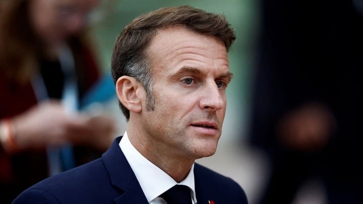 Tổng thống Pháp Emmanuel Macron. 