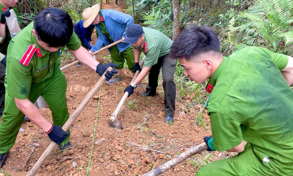 Ghi nhận ở đơn vị quyết thắng