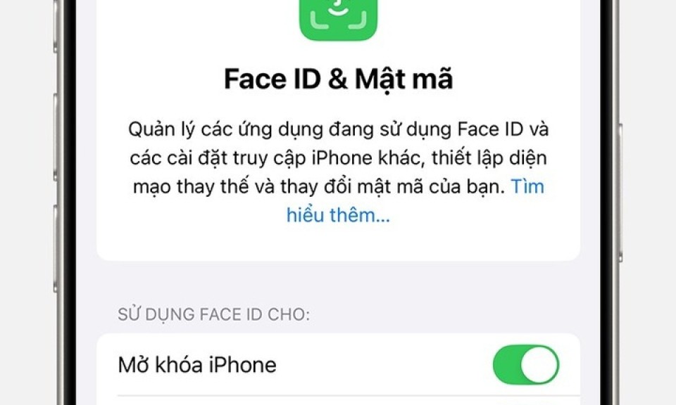 Các cách khắc phục lỗi Face ID trên iPhone