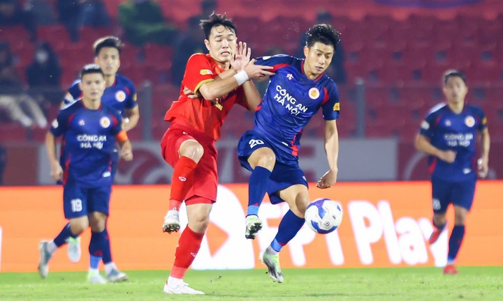 Đội duy nhất bất bại ở V.League bị CLB Công an Hà Nội cầm hòa