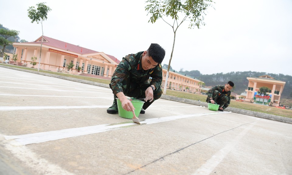 Đảm bảo cơ sở vật chất,  nâng chất lượng huấn luyện 