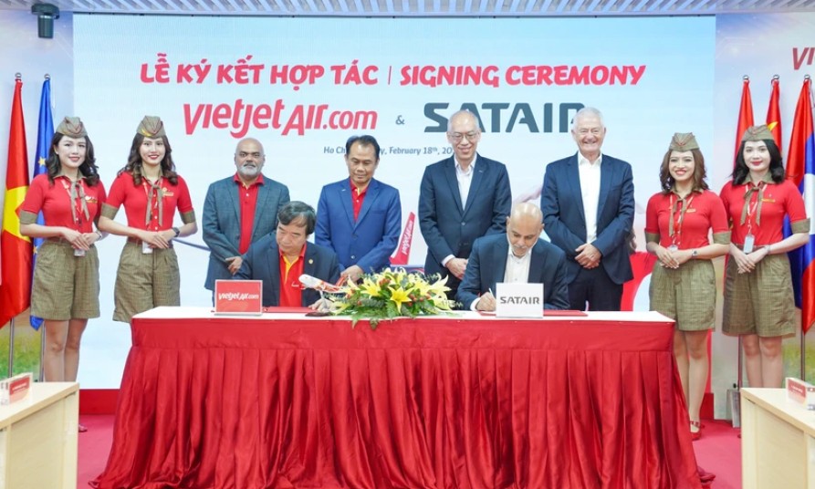 Vietjet, Satair sign multi-year agreement for integrated material services solution