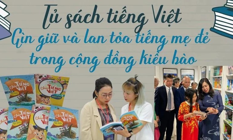 Bookcase project contributes to spreading Vietnamese language, culture in Belgium