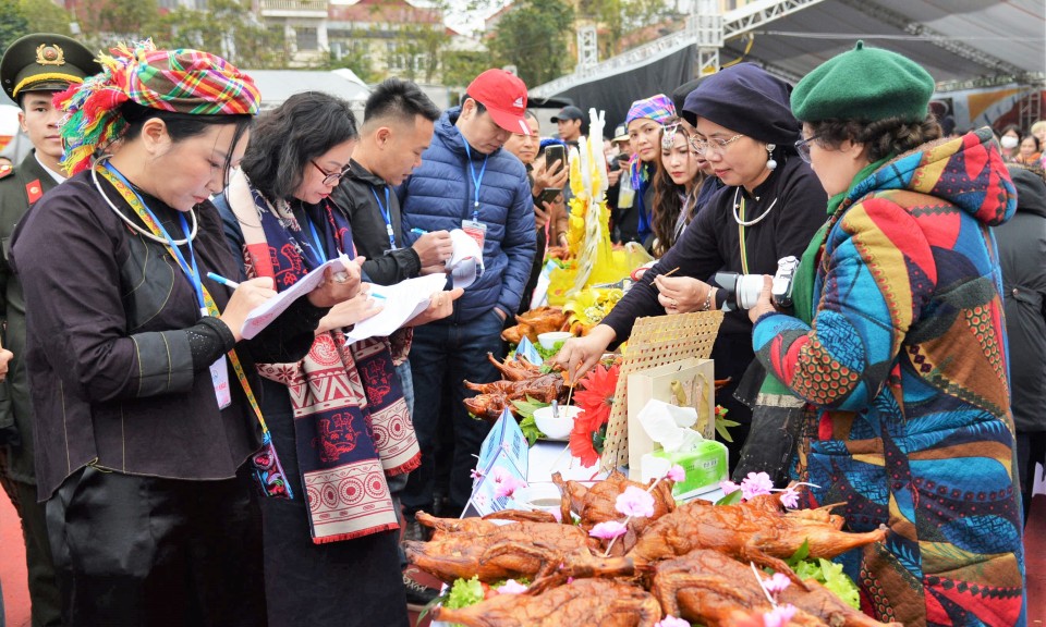 Trao 66 giải thưởng tại Hội thi “Hương sắc ẩm thực Xứ Lạng” xuân Ất Tỵ 2025