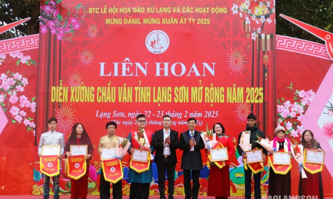 Opening of Lang Son Provincial Chau Van Performance Festival Open 2025