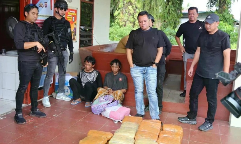 Indonesia busts massive marijuana trafficking ring