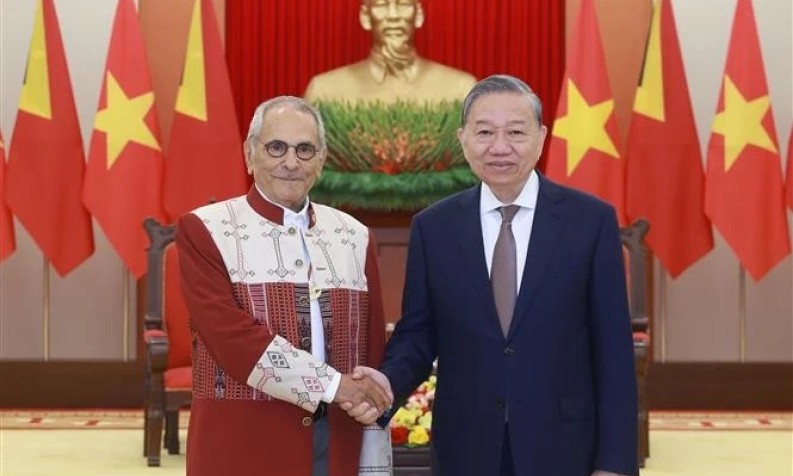 Party chief receives President of Timor-Leste