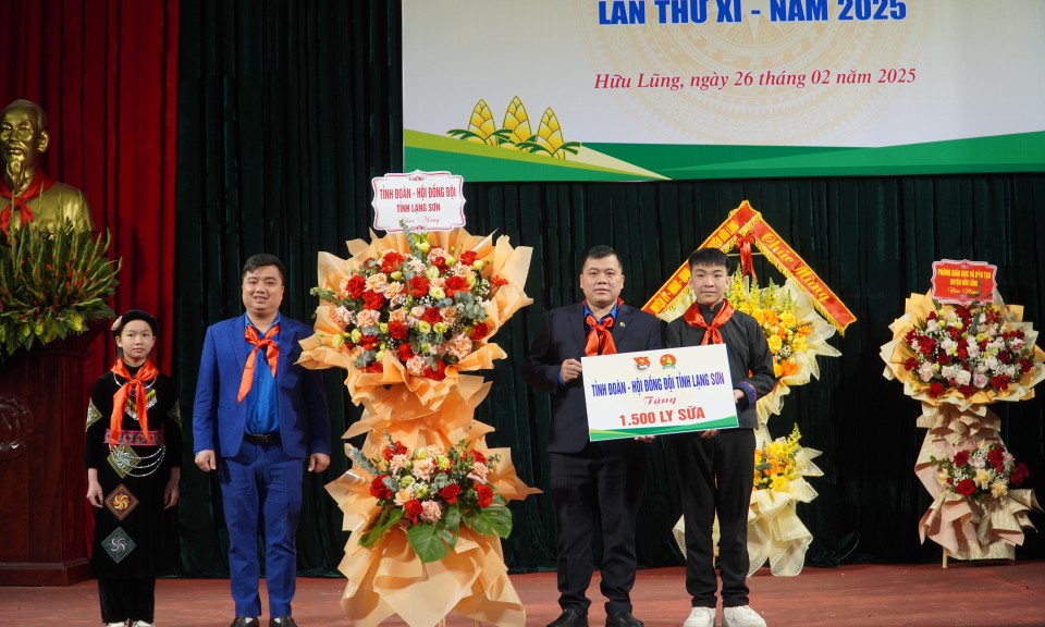 Hữu Lũng tổ chức Đại hội cháu ngoan Bác Hồ lần thứ XI năm 2025