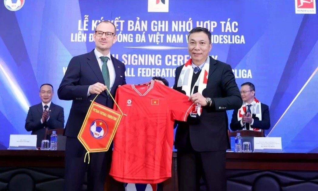 VFF, Bundesliga extend partnership until 2028 to elevate Vietnamese football