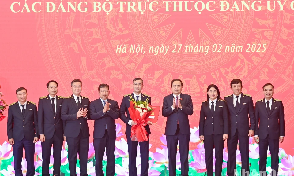 [Ảnh] Hội nghị lần thứ hai Ban Chấp hành Đảng bộ Quốc hội nhiệm kỳ 2020 - 2025