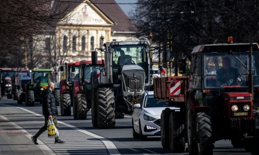 Nông dân Séc biểu tình phản đối hàng nhập khẩu giá rẻ từ Ukraine và Nam Mỹ