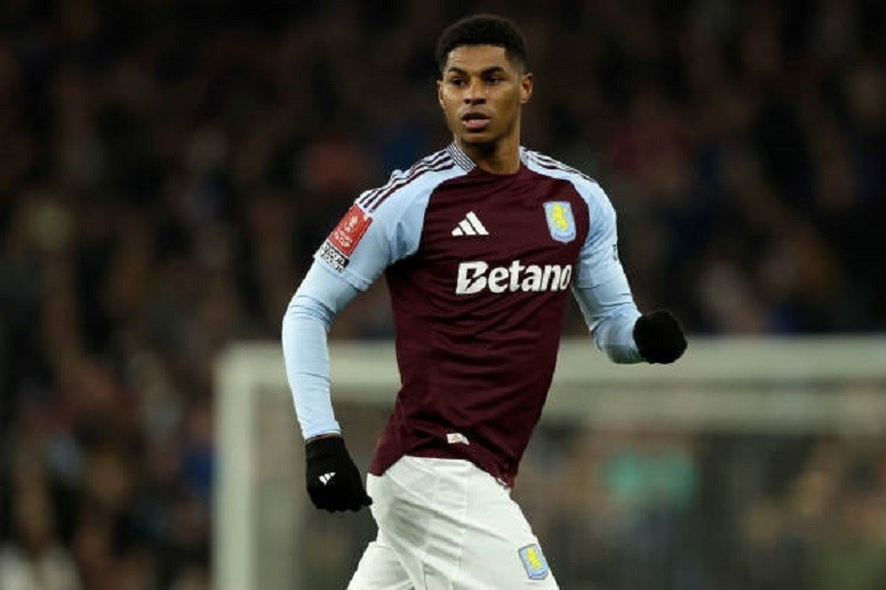 Rashford muốn tiếp tục thi đấu cho Aston Villa ở mùa giải tới. Ảnh: Getty 