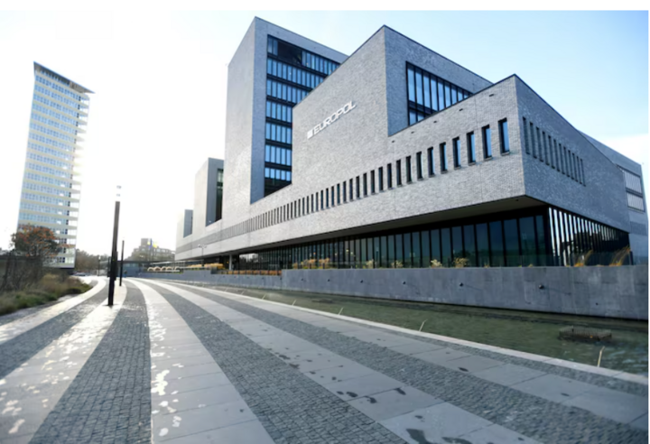 Trụ sở Europol được chụp ảnh tại The Hague, Hà Lan. (Ảnh: Reuters)