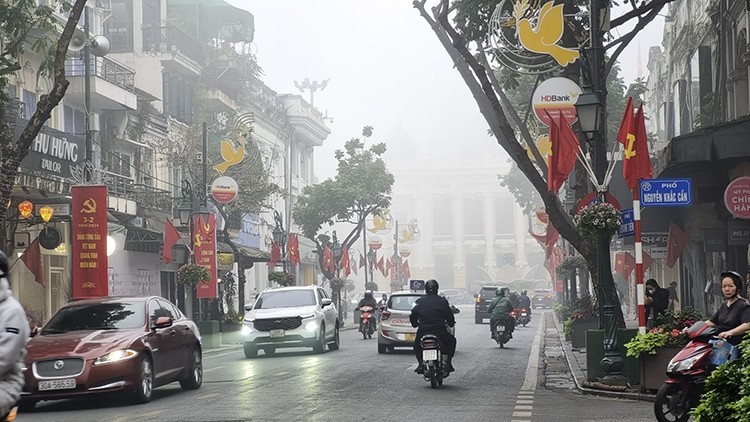 Thời tiết hôm nay (3-3): Bắc Bộ mưa phùn, sương mù về đêm và sáng sớm. Ảnh minh họa: baotintuc.vn 