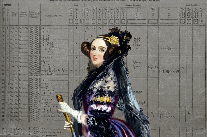 Ada Lovelace được tôn vinh là người tiên phong cho phái nữ trong các lĩnh vực STEM (Khoa học, Công nghệ, Kỹ thuật và Toán học).(Ảnh: PhysInHistory)