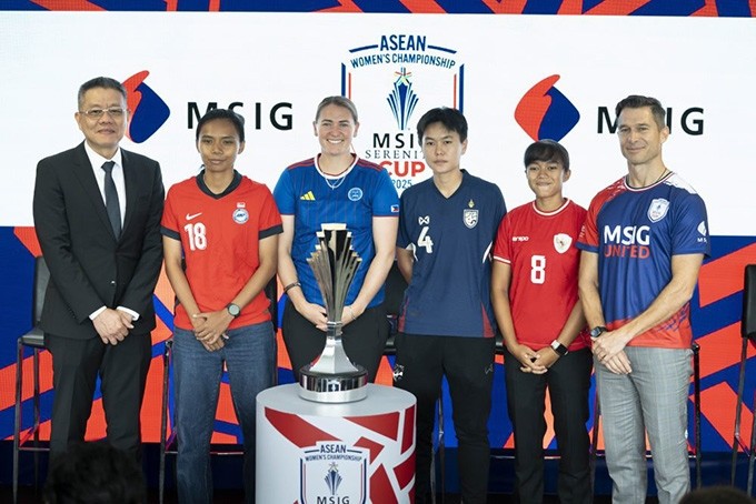 Giải nữ Đông Nam Á sẽ được đổi tên với tên gọi ASEAN MSIG Serenity Cup. Ảnh: VFF 