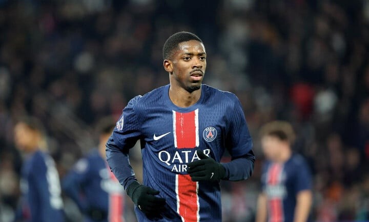 Dembele thay thế vai trò của Kylian Mbappe tại PSG.