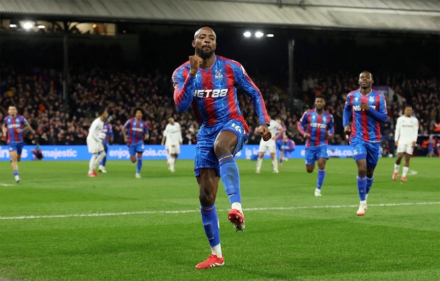 Jean-Philippe Mateta đang chơi tốt trong màu áo Crystal Palace. Ảnh: SportsView