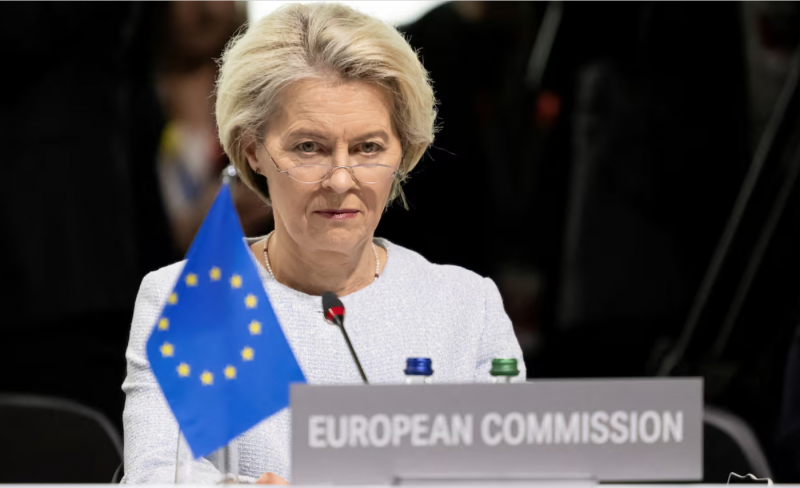 Chủ tịch EC Ursula von der Leyen. Ảnh: Reuters