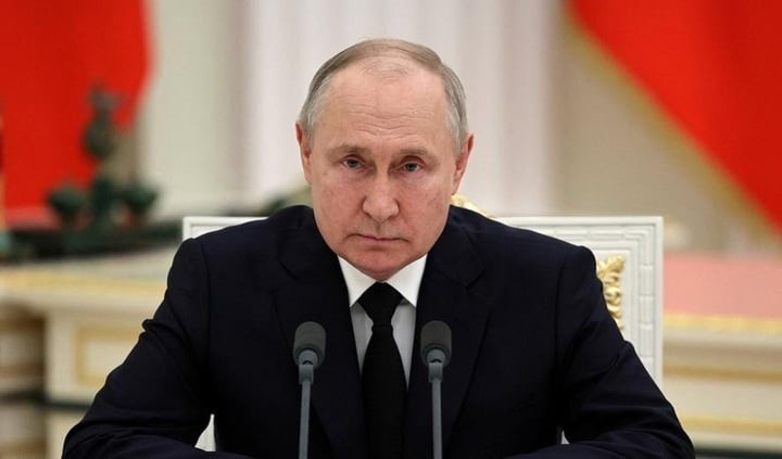 Tổng thống Nga Putin. 