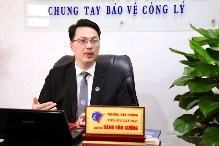 Luật sư Đặng Văn Cường.