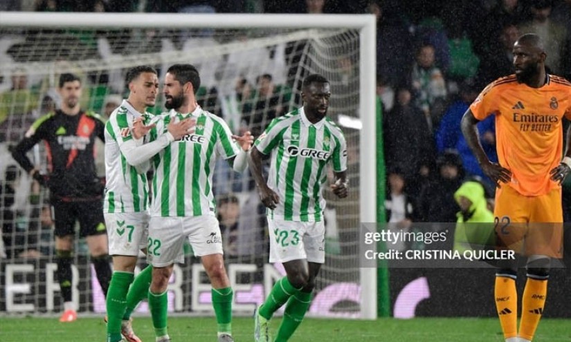 Tin thể thao (2-3): Real Madrid nếm trái đắng trước Real Betis