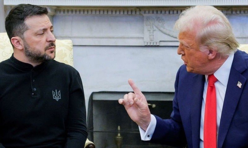 Ông Trump và Zelensky lớn tiếng cãi nhau, không ký thỏa thuận khoáng sản