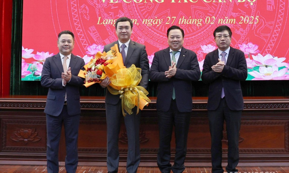 Mr. Nguyen Canh Toan appointed as new Deputy Secretary of Lang Son Provincial Party Committee