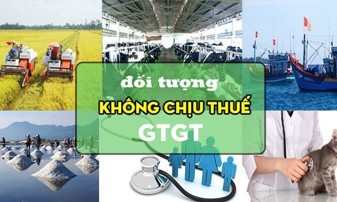 Đối tượng nào không chịu thuế giá trị gia tăng?