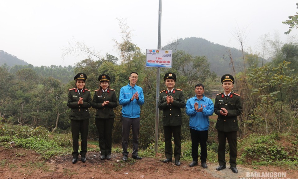 Huyện đoàn Cao Lộc ra quân Tháng thanh niên và chương trình "Tháng ba biên giới" 2025