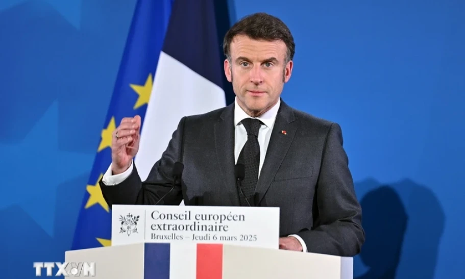 Tổng thống Pháp Macron kêu gọi xây dựng "đảm bảo an ninh" cho Ukraine