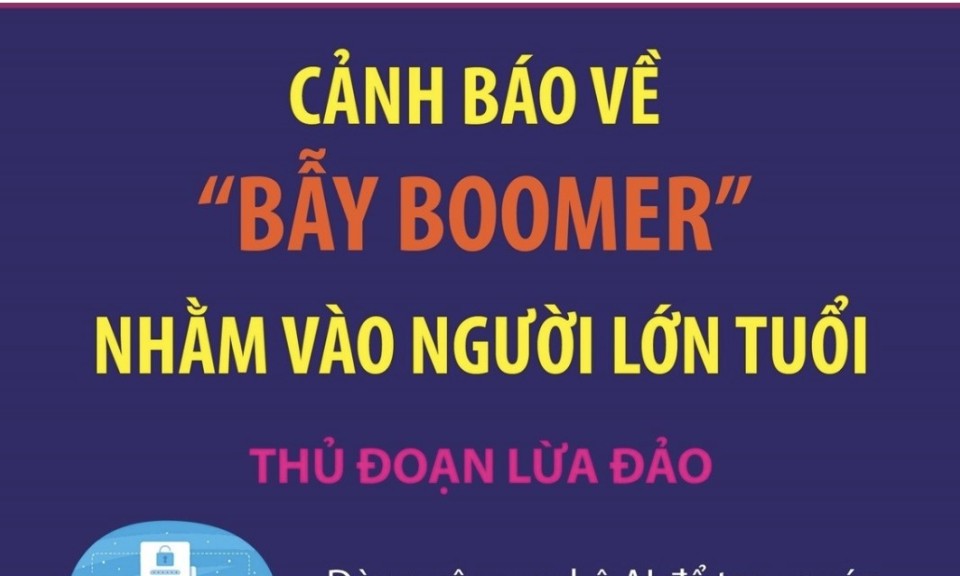 Cảnh báo về “bẫy boomer” nhằm vào người lớn tuổi