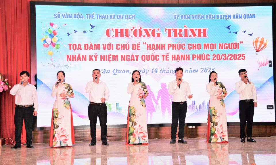 Toạ đàm nhân Ngày Quốc tế Hạnh phúc 20/3