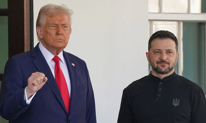 Gọi điện cho Tổng thống Zelensky, ông Trump nói 'đi đúng hướng'