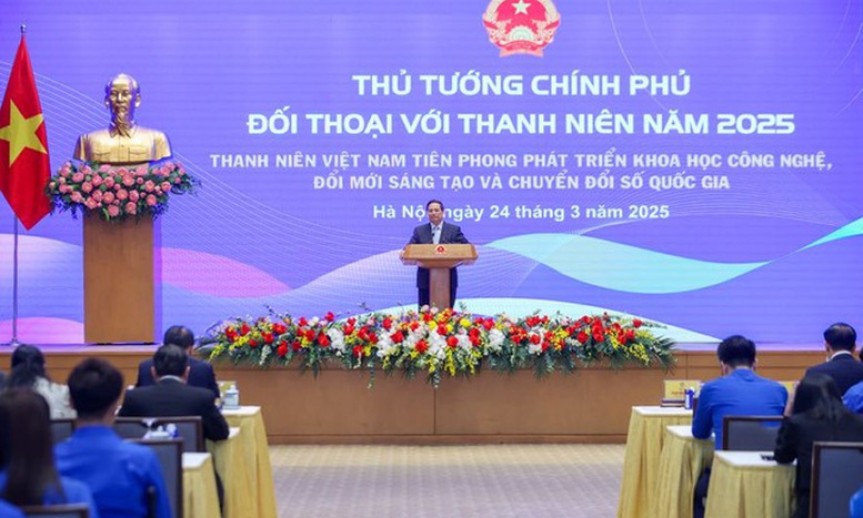 Thủ tướng Chính phủ Phạm Minh Chính đối thoại với thanh niên năm 2025