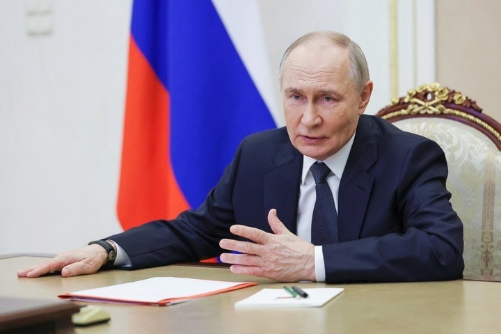 Tổng thống Nga Putin.