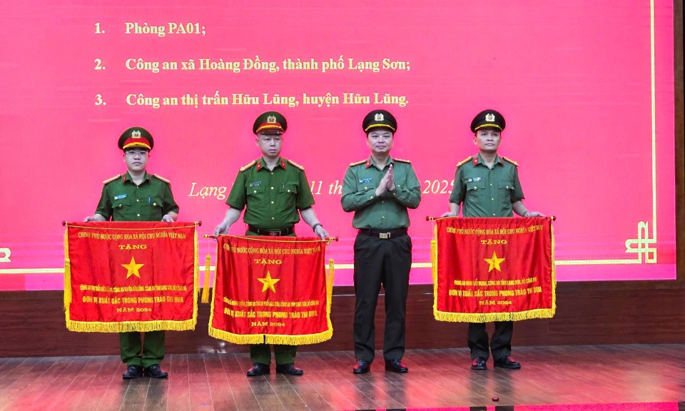 Công an Lạng Sơn: Tổng kết cao điểm tấn công trấn áp tội phạm, bảo đảm an ninh, trật tự Tết Nguyên đán