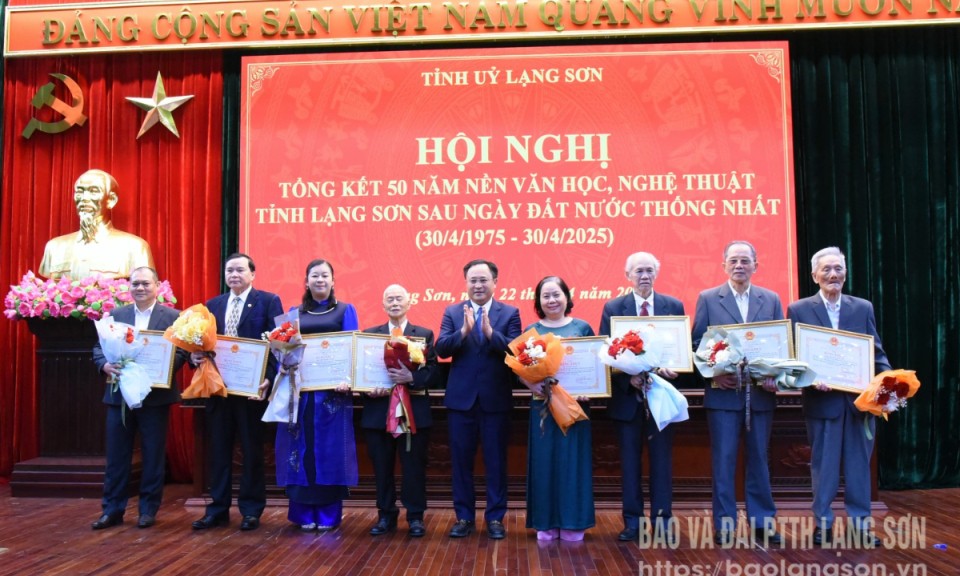 Tổng kết 50 năm nền văn học, nghệ thuật tỉnh Lạng Sơn sau ngày đất nước thống nhất (30/4/1975 - 30/4/2025)