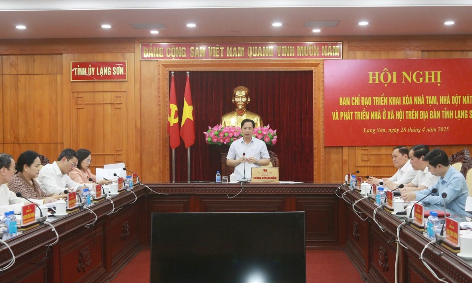 Quyết tâm hoàn thành xóa nhà tạm, nhà dột nát đúng tiến độ đề ra