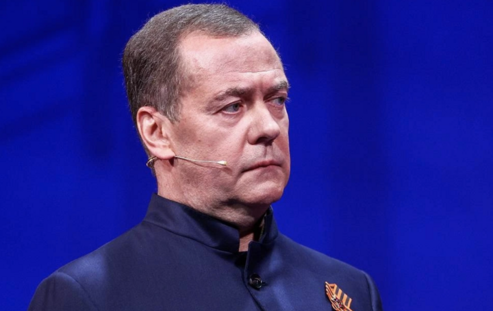 Phó Chủ tịch Hội đồng An ninh Nga Dmitry Medvedev. Ảnh: Tass