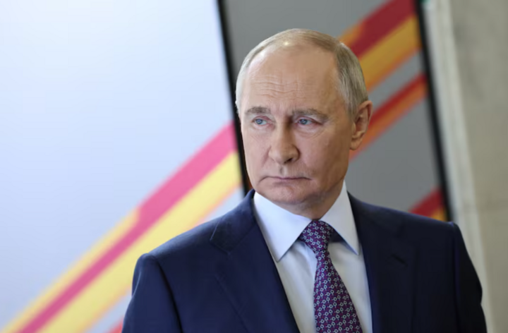 Tổng thống Nga Vladimir Putin.