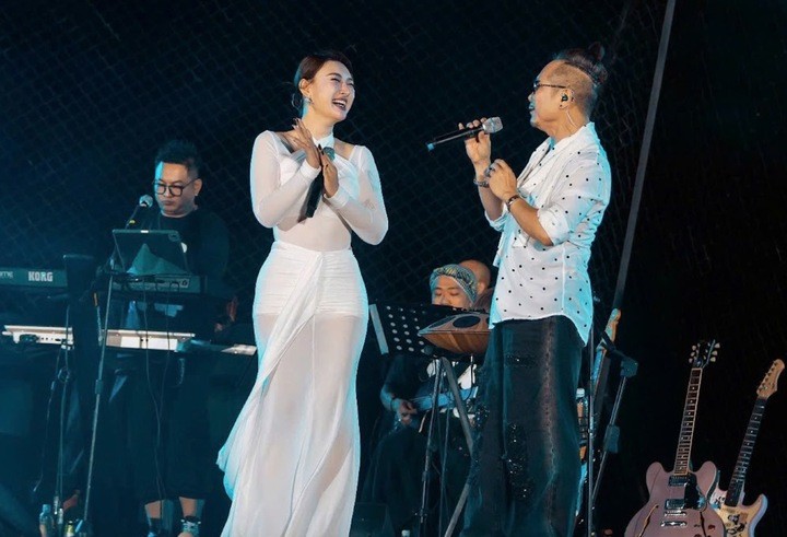 Chu Thuý Quỳnh là khách mời trong đêm nhạc.
