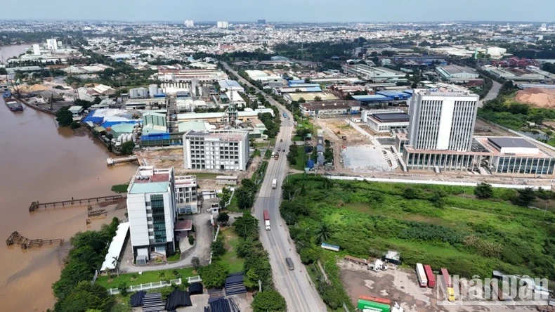 Khu vực dự kiến xây dựng trung tâm hành chính-chính trị tỉnh Đồng Nai. (Ảnh chụp tháng 10/2024)