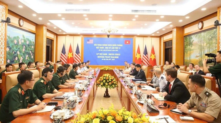 Đối thoại chính sách quốc phòng Việt Nam-Hoa Kỳ lần thứ 13 - Ảnh: VGP/Nhật Nam