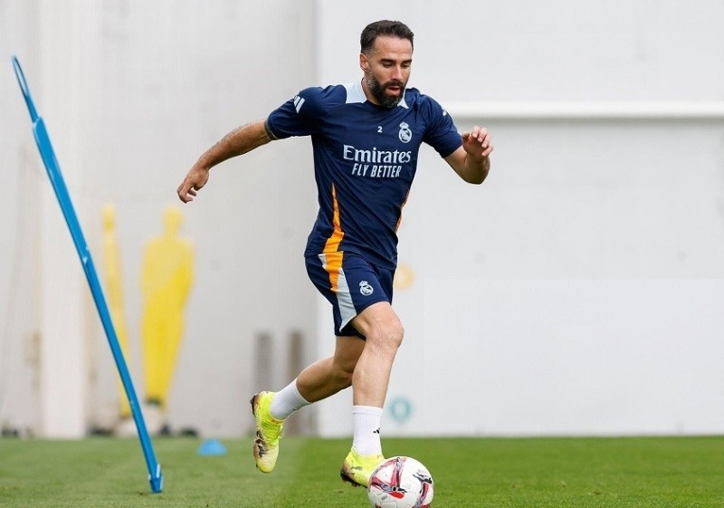 Dani Carvajal hồi phục mạnh mẽ trước thềm Club World Cup 2025. Ảnh: CLB
