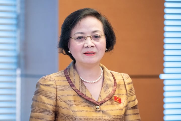 Bộ trưởng Nội vụ Phạm Thị Thanh Trà. (Ảnh: Quochoi.vn)