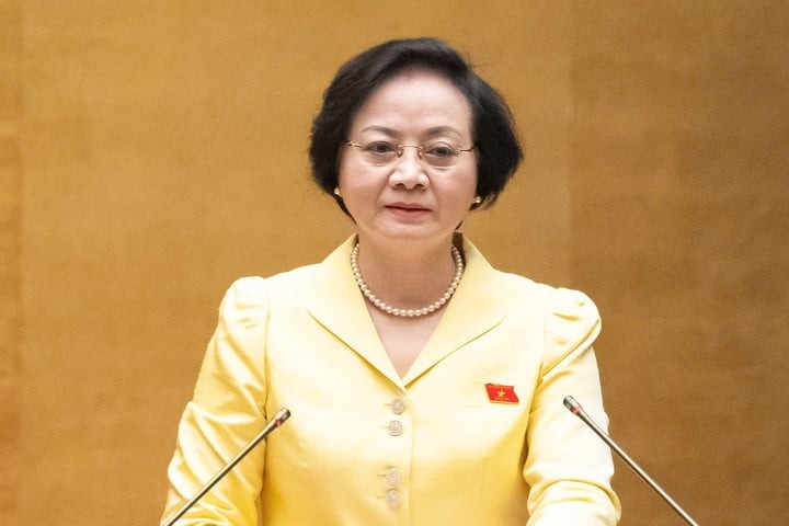 Bộ trưởng Nội vụ Phạm Thị Thanh Trà.