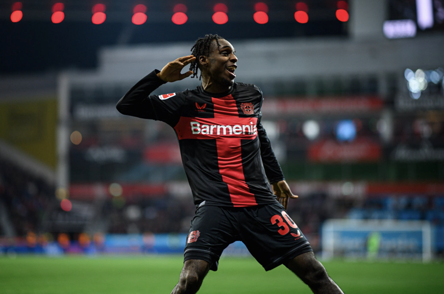 Jeremie Frimpong là lựa chọn hàng đầu của Liverpool để thay thế Alexander-Arnold bên hành lang cánh phải. Ảnh: Skysports